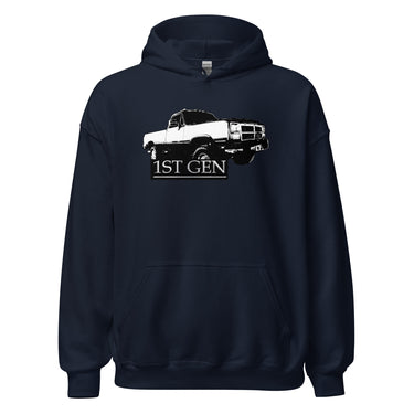 First Gen Dodge Ram Hoodie in navy